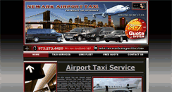 Desktop Screenshot of newarkairporttaxi.us